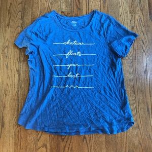 Old Navy “Whatever Floats Your Boat” Tee shirt